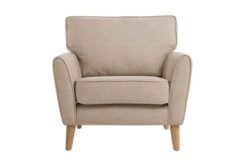 Heart of House Azure Fabric Chair - Natural
